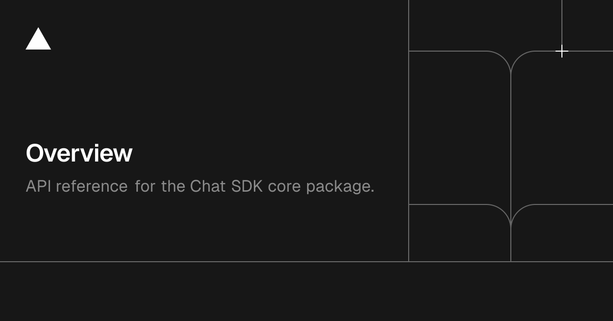 Overview | Chat SDK