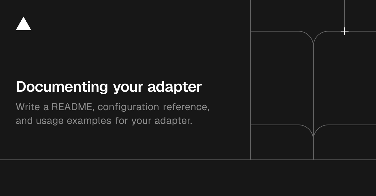 Documenting your adapter | Chat SDK
